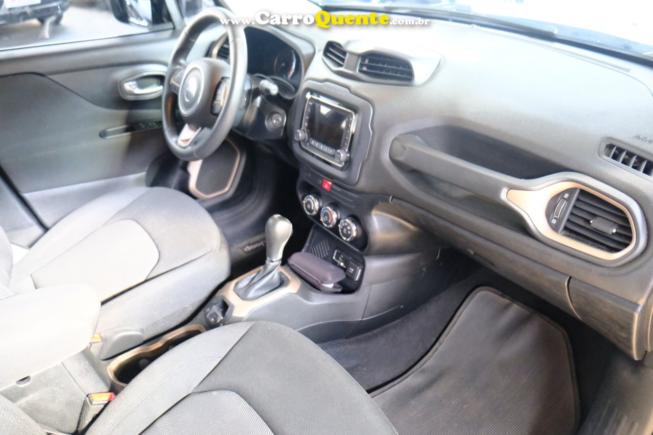 JEEP   RENEGADE SPORT 1.8 4X2 FLEX 16V AUT.   PRATA 2018 1.8 FLEX - Loja