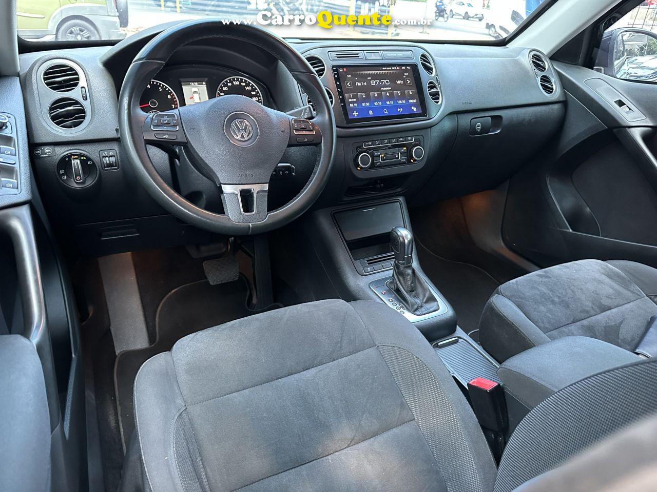 VOLKSWAGEN   TIGUAN 2.0 TSI 16V 200CV TIPTRONIC 5P   PRETO 2012 2.0 GASOLINA - Loja
