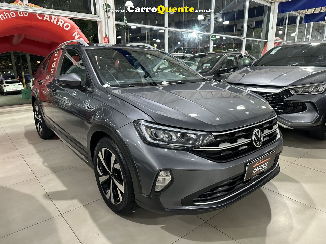 VOLKSWAGEN   NIVUS HIGHLINE 1.0 200 TSI FLEX AUT.   CINZA 2024 1.0 FLEX - Loja