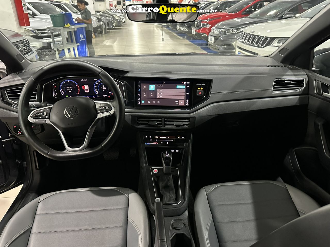 VOLKSWAGEN   NIVUS HIGHLINE 1.0 200 TSI FLEX AUT.   CINZA 2024 1.0 FLEX - Loja