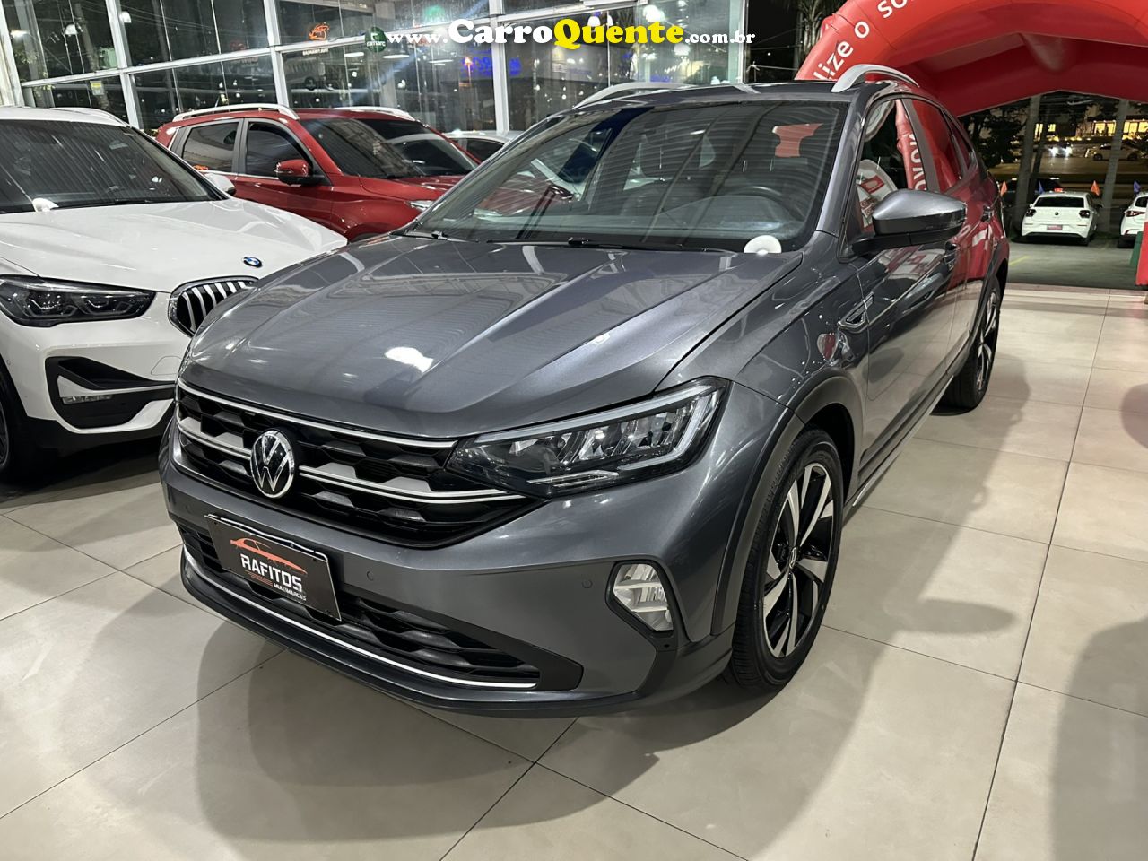 VOLKSWAGEN   NIVUS HIGHLINE 1.0 200 TSI FLEX AUT.   CINZA 2024 1.0 FLEX - Loja