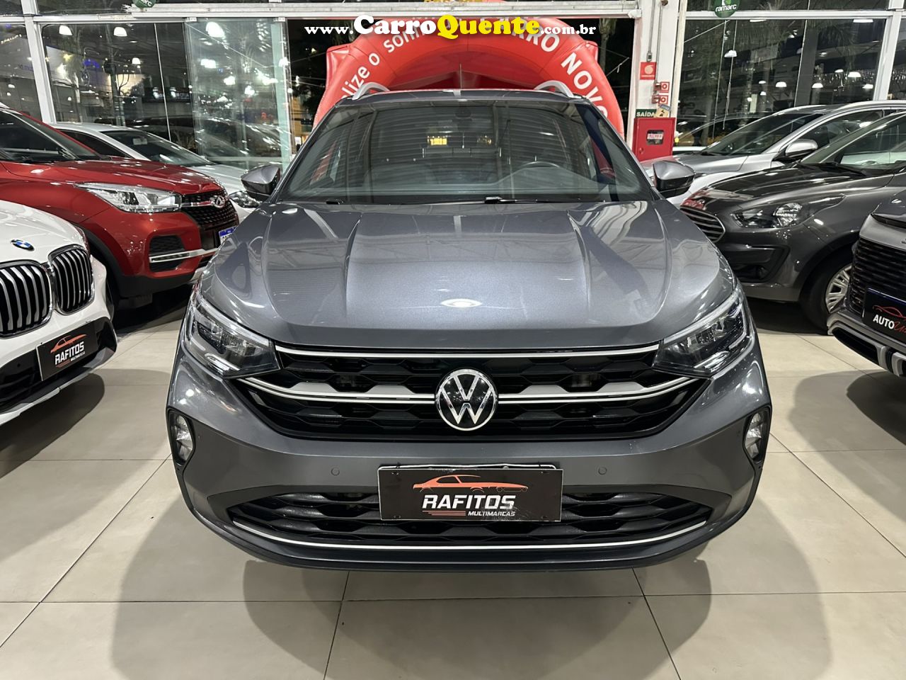 VOLKSWAGEN   NIVUS HIGHLINE 1.0 200 TSI FLEX AUT.   CINZA 2024 1.0 FLEX - Loja