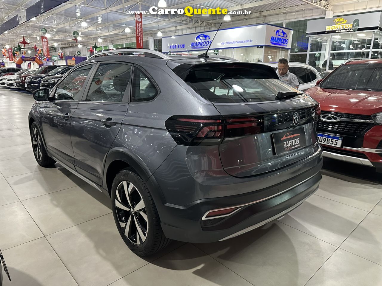 VOLKSWAGEN   NIVUS HIGHLINE 1.0 200 TSI FLEX AUT.   CINZA 2024 1.0 FLEX - Loja