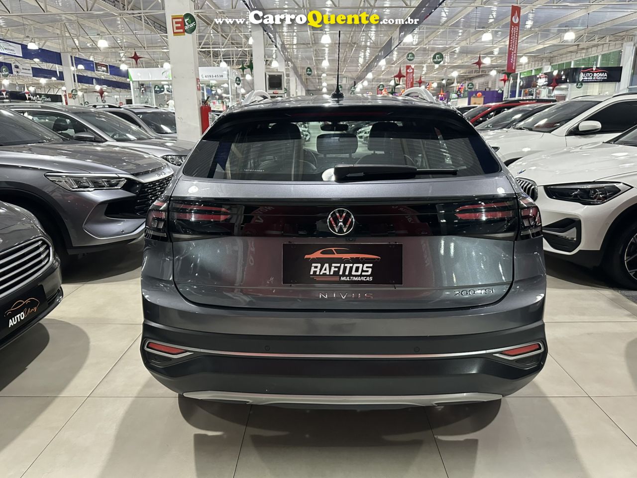 VOLKSWAGEN   NIVUS HIGHLINE 1.0 200 TSI FLEX AUT.   CINZA 2024 1.0 FLEX - Loja