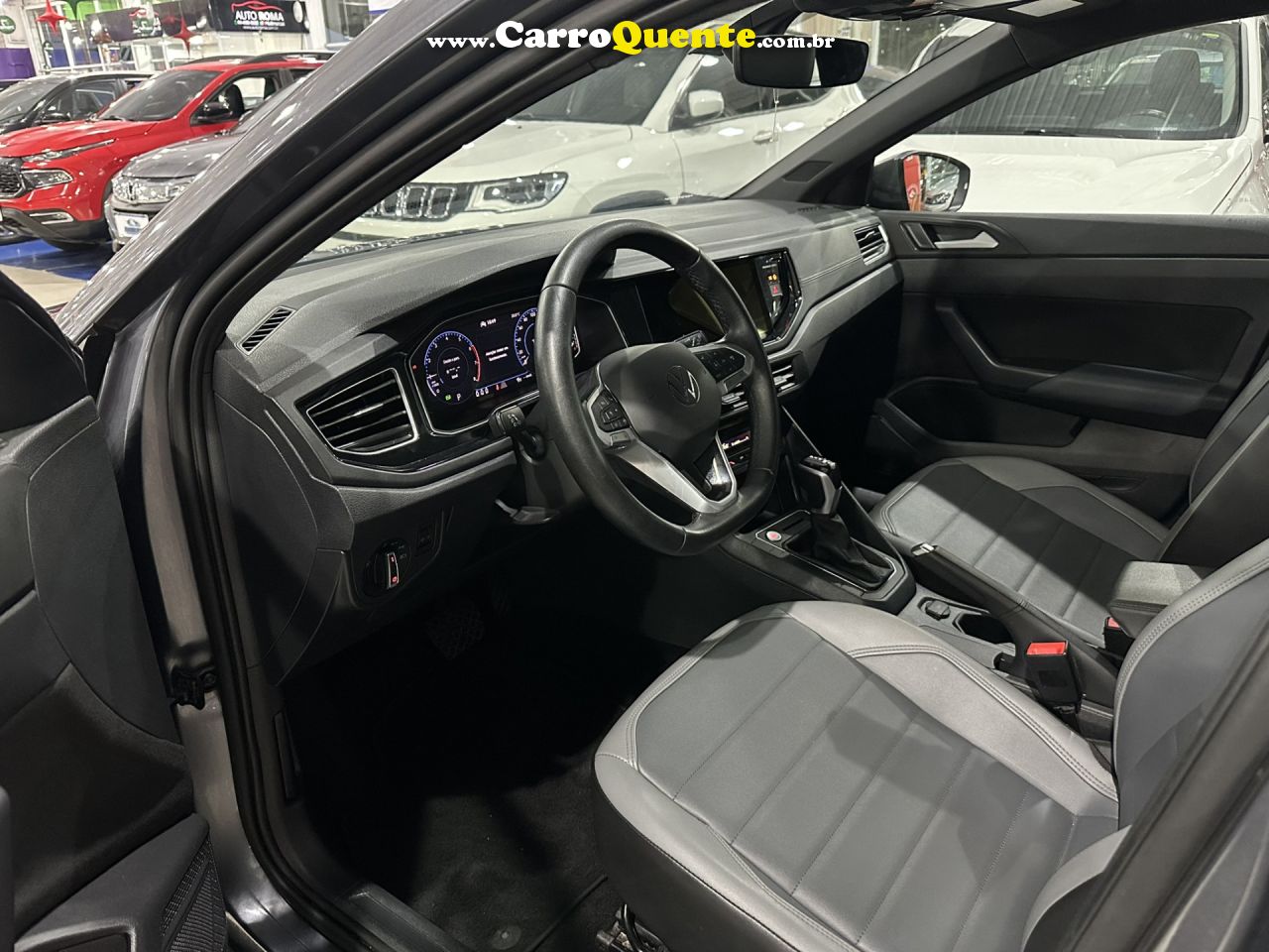 VOLKSWAGEN   NIVUS HIGHLINE 1.0 200 TSI FLEX AUT.   CINZA 2024 1.0 FLEX - Loja