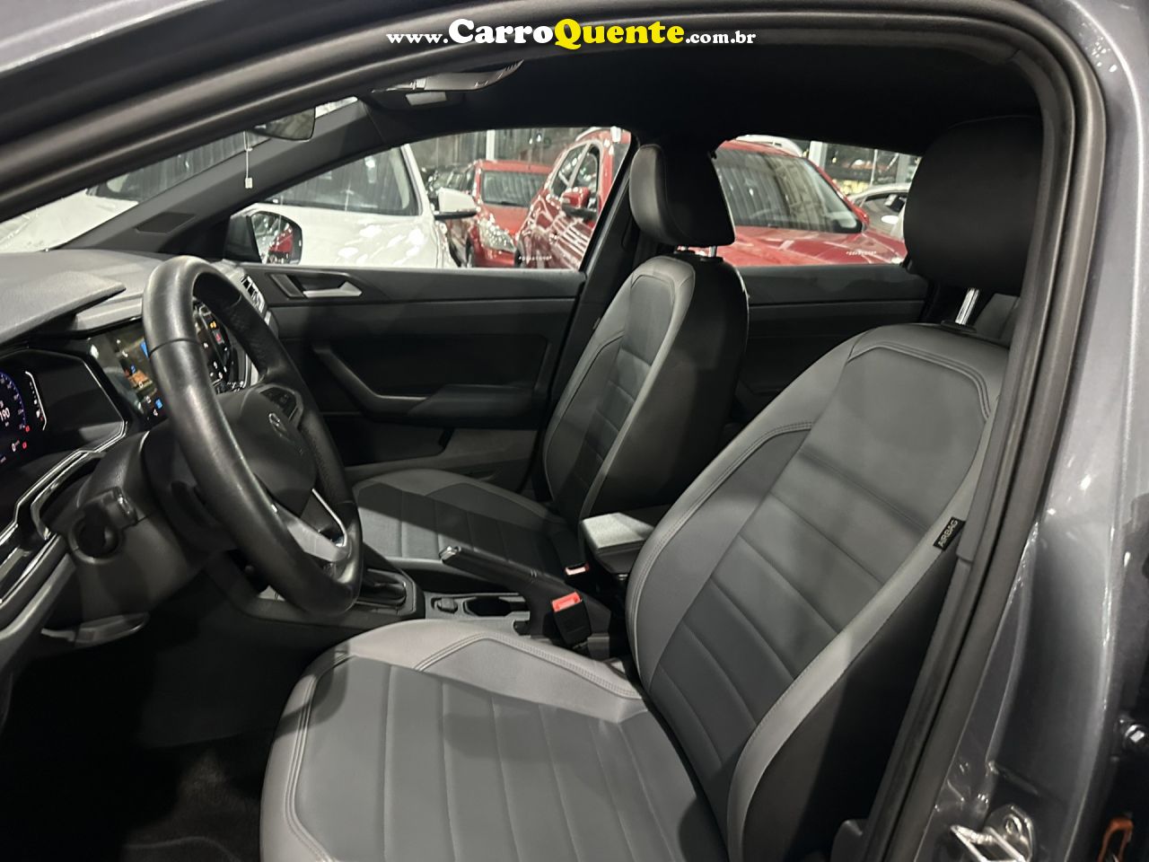 VOLKSWAGEN   NIVUS HIGHLINE 1.0 200 TSI FLEX AUT.   CINZA 2024 1.0 FLEX - Loja