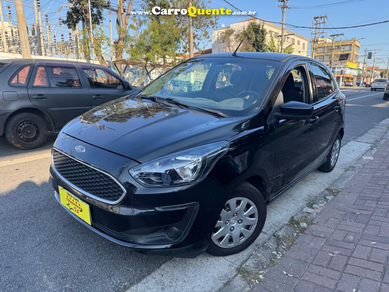 FORD   KA 1.0 SESE PLUS TIVCT FLEX 5P   PRETO 2021 1.0 FLEX - Loja