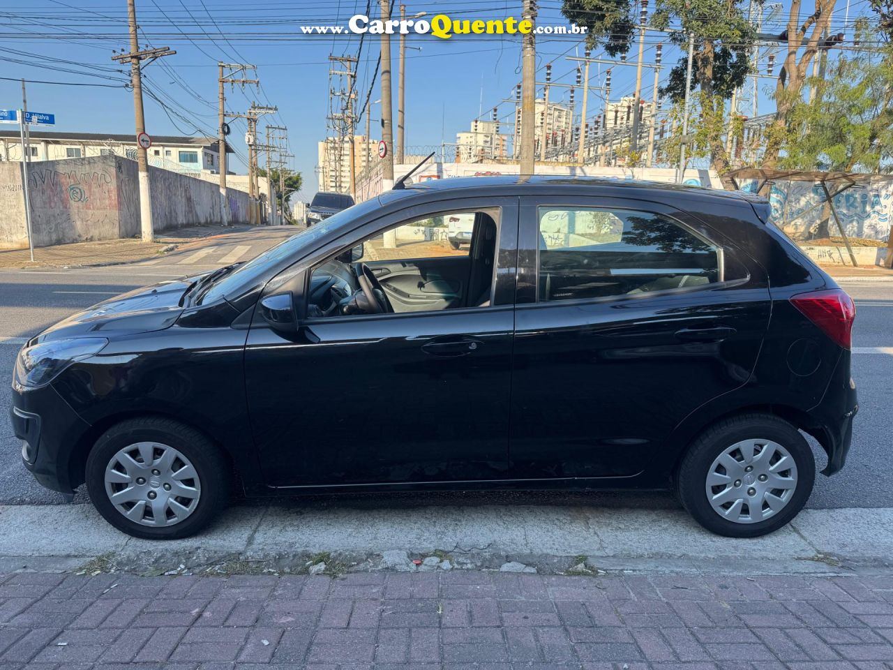 FORD   KA 1.0 SESE PLUS TIVCT FLEX 5P   PRETO 2021 1.0 FLEX - Loja