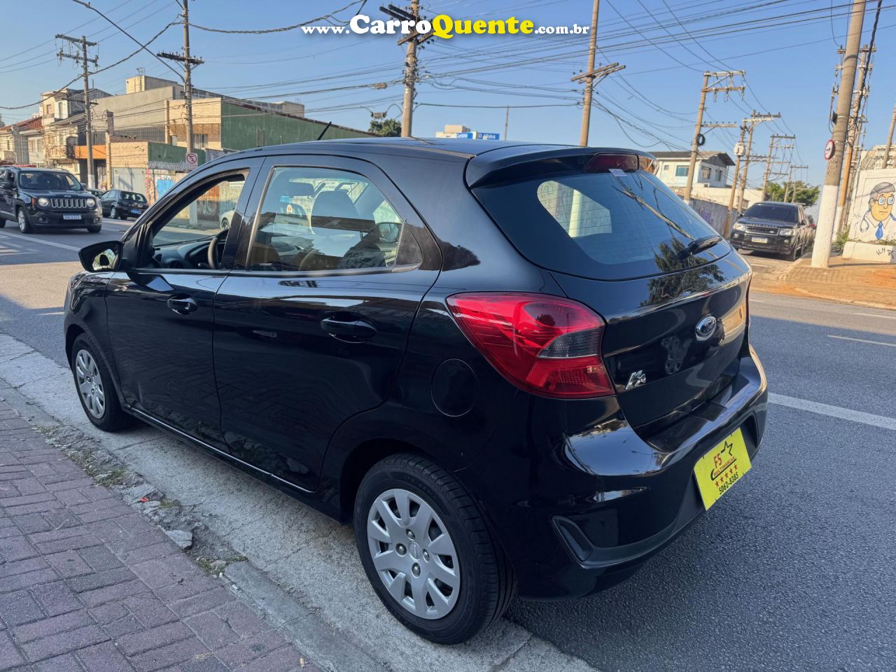 FORD   KA 1.0 SESE PLUS TIVCT FLEX 5P   PRETO 2021 1.0 FLEX - Loja
