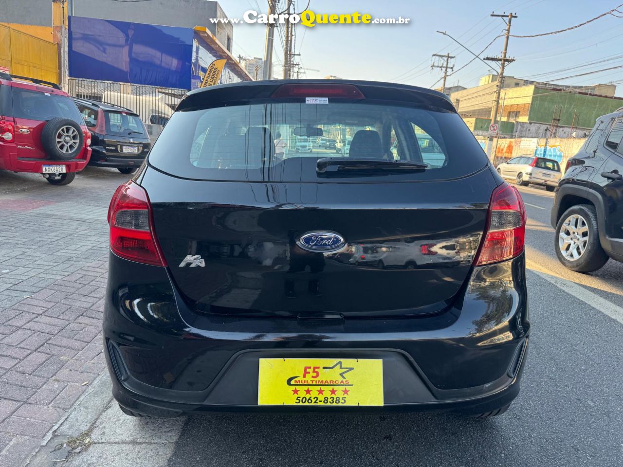 FORD   KA 1.0 SESE PLUS TIVCT FLEX 5P   PRETO 2021 1.0 FLEX - Loja