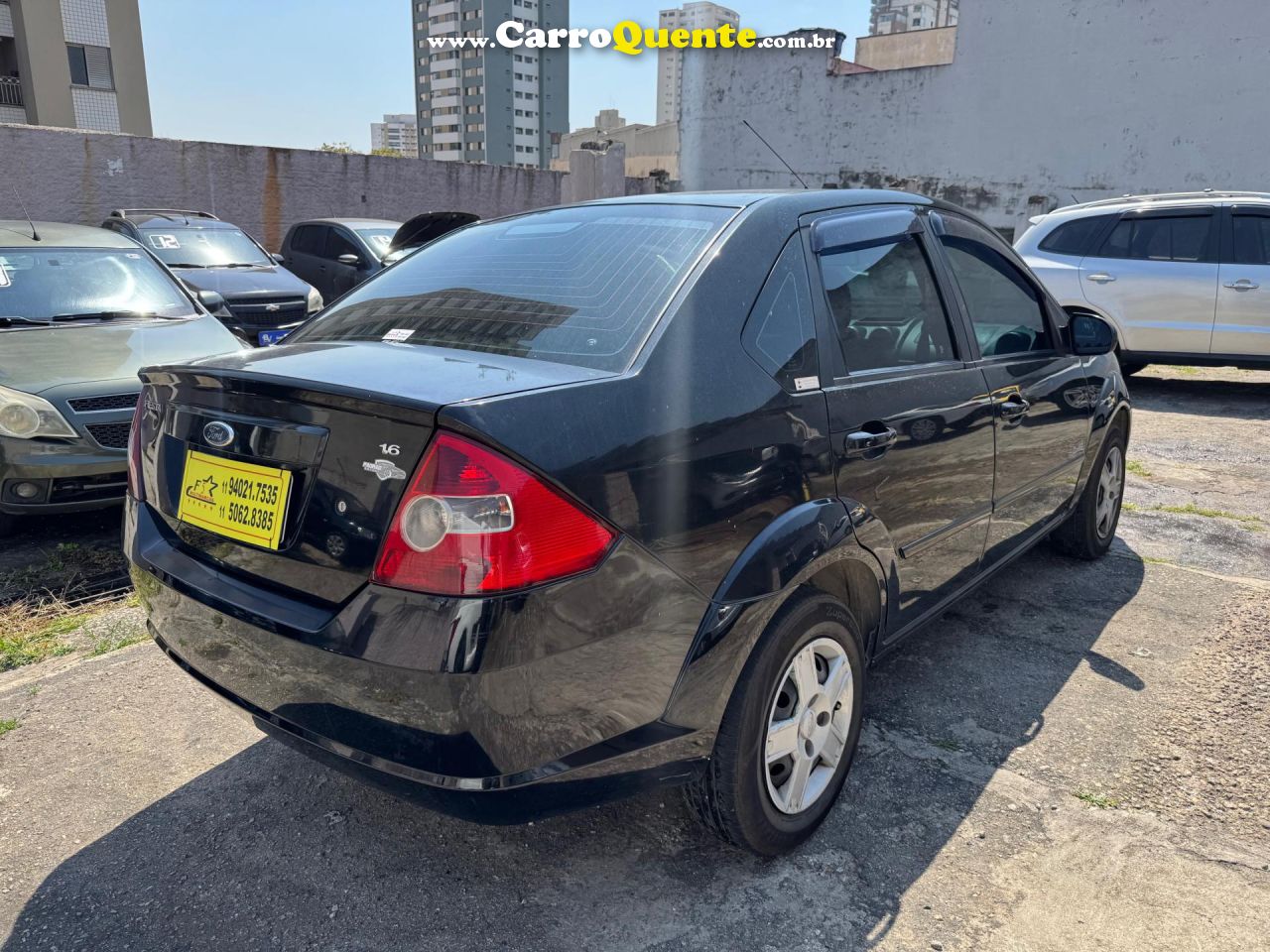 FORD   FIESTA SED. 1.6 8V FLEX 4P   PRETO 2010 1.6 FLEX - Loja