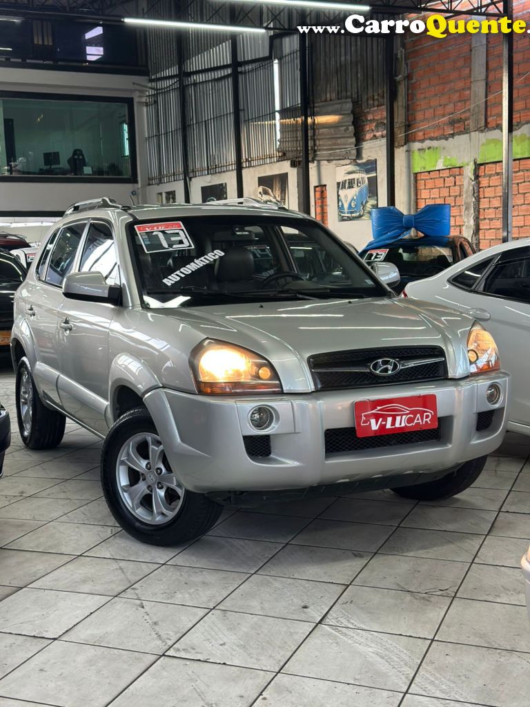 HYUNDAI   TUCSON 2.0 16V FLEX AUT.   PRATA 2013 2.0 FLEX - Loja