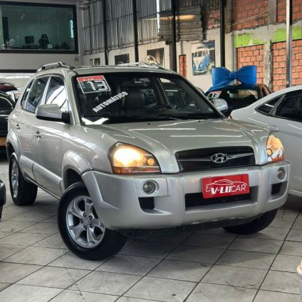 HYUNDAI   TUCSON 2.0 16V FLEX AUT.   PRATA 2013 2.0 FLEX
