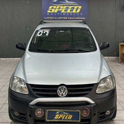 VOLKSWAGEN   CROSSFOX 1.6 MI TOTAL FLEX 8V 5P   PRATA 2007 1.6 FLEX