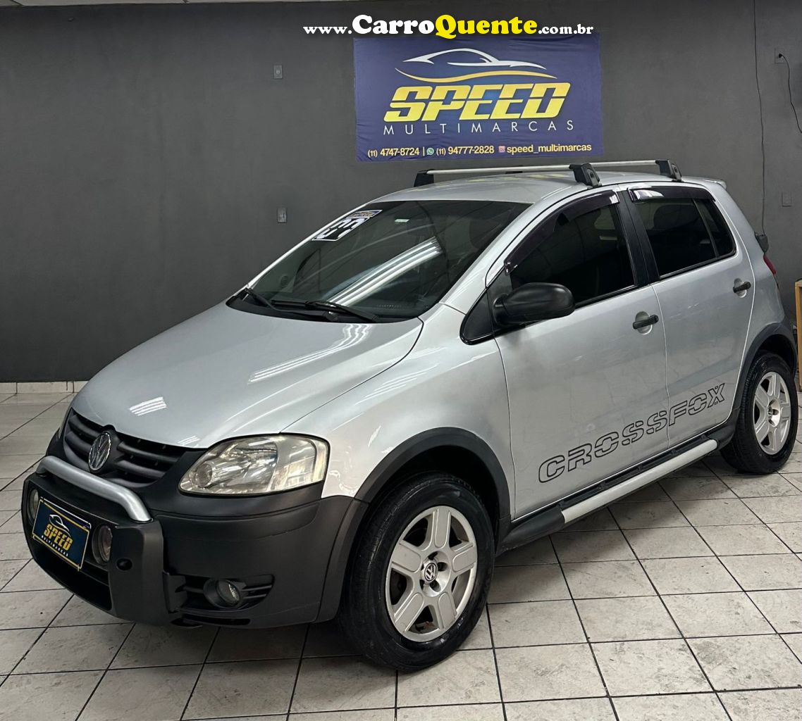 VOLKSWAGEN   CROSSFOX 1.6 MI TOTAL FLEX 8V 5P   PRATA 2007 1.6 FLEX - Loja