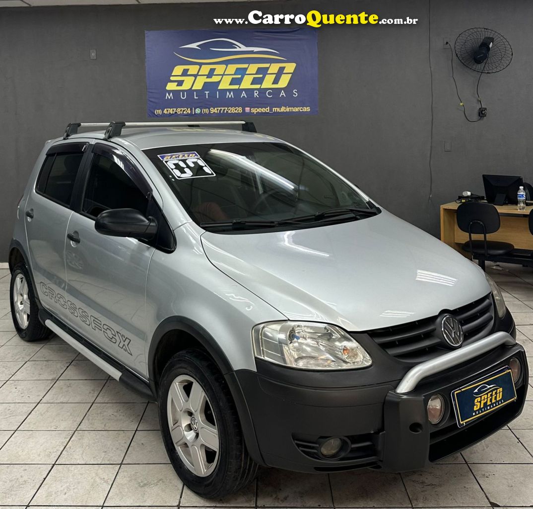 VOLKSWAGEN   CROSSFOX 1.6 MI TOTAL FLEX 8V 5P   PRATA 2007 1.6 FLEX - Loja