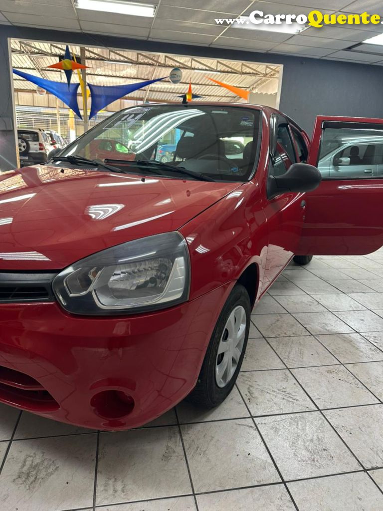 RENAULT   CLIO RNALIZÉEXPR.1.0 HI-POWER 16V 5P   VERMELHO 2014 1.0 FLEX - Loja