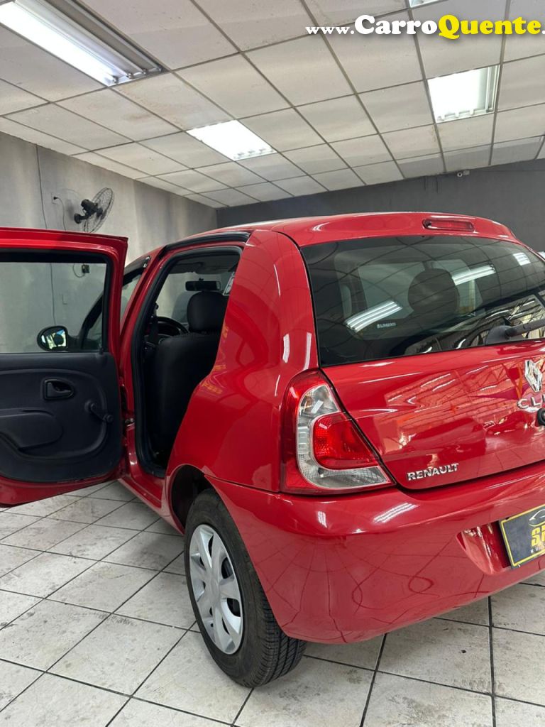 RENAULT   CLIO RNALIZÉEXPR.1.0 HI-POWER 16V 5P   VERMELHO 2014 1.0 FLEX - Loja