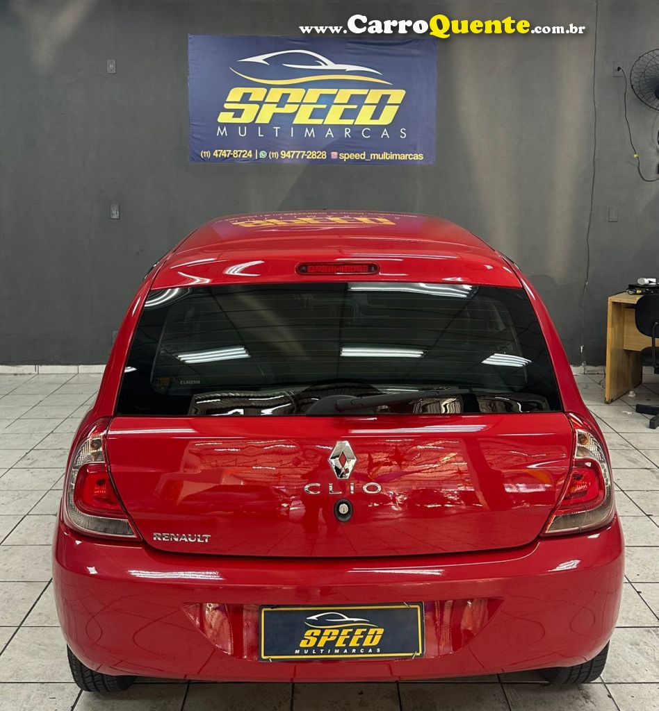 RENAULT   CLIO RNALIZÉEXPR.1.0 HI-POWER 16V 5P   VERMELHO 2014 1.0 FLEX - Loja
