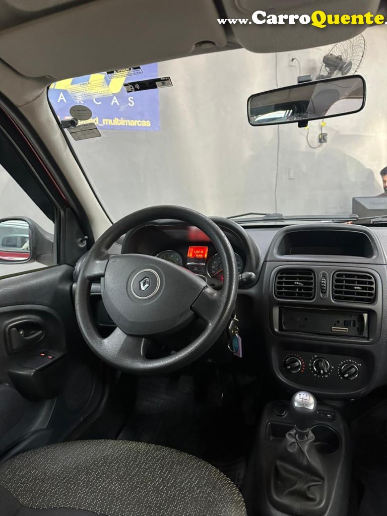 RENAULT   CLIO RNALIZÉEXPR.1.0 HI-POWER 16V 5P   VERMELHO 2014 1.0 FLEX - Loja
