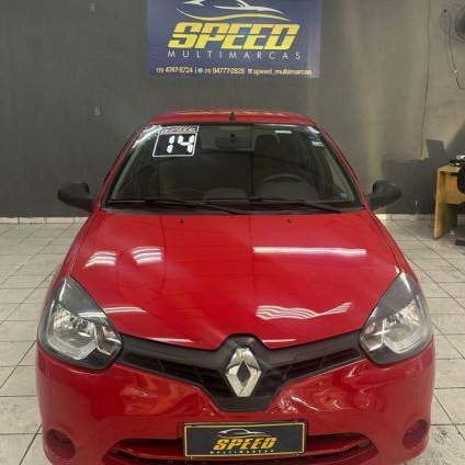 RENAULT   CLIO RNALIZÉEXPR.1.0 HI-POWER 16V 5P   VERMELHO 2014 1.0 FLEX