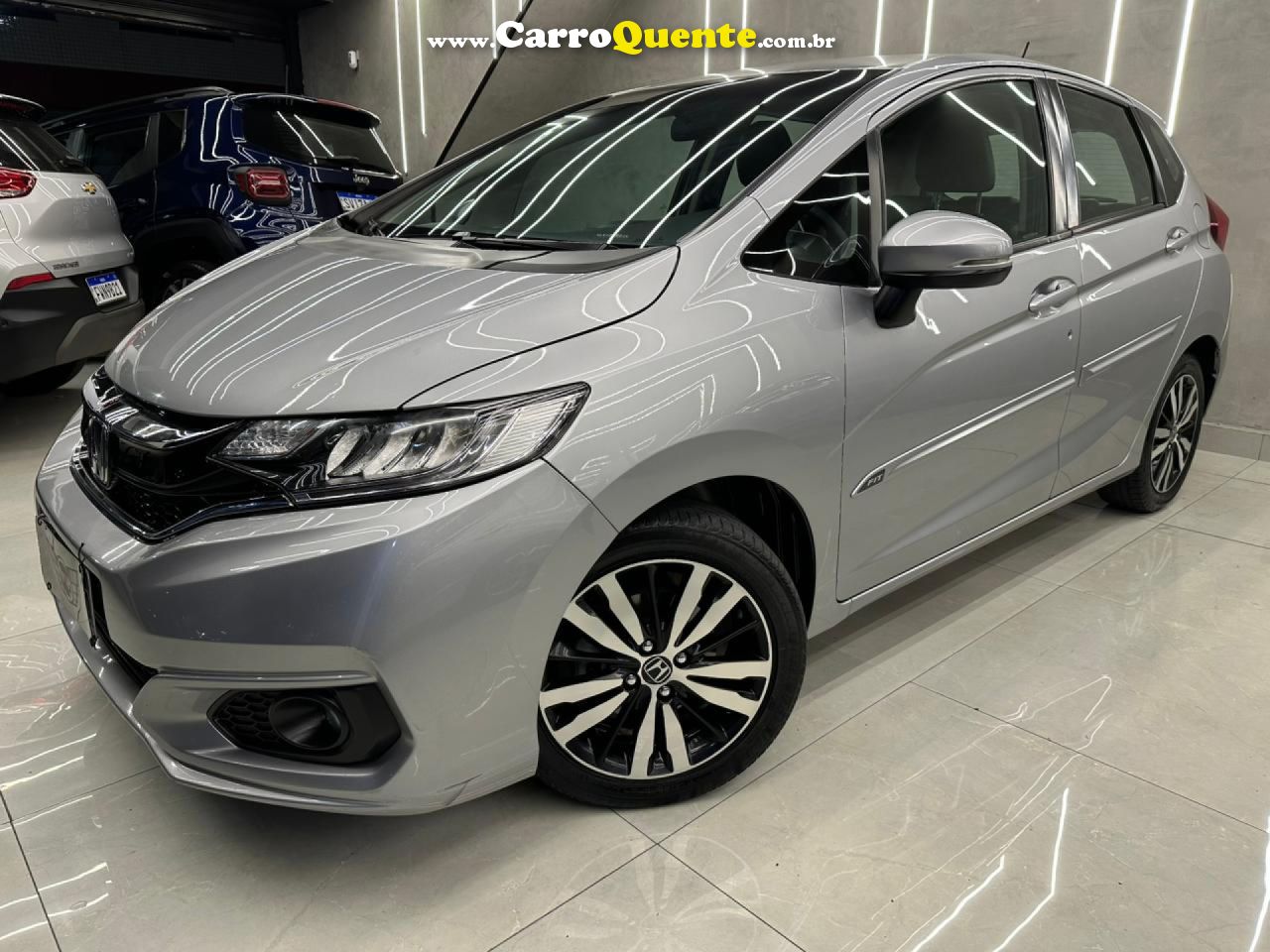 HONDA   FIT EXL 1.5 FLEXFLEXONE 16V 5P AUT   PRATA 2020 1.5 FLEX - Loja