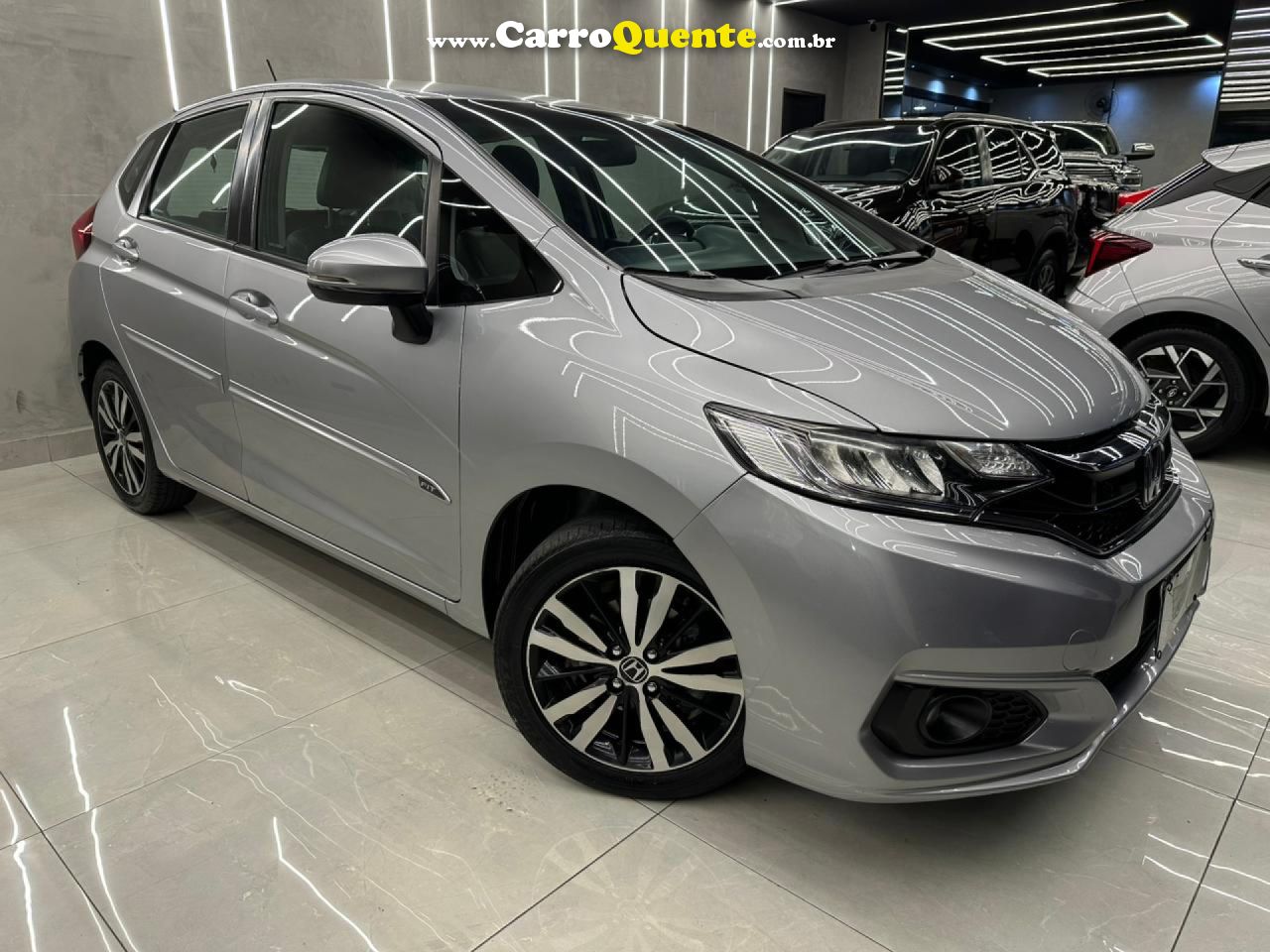 HONDA   FIT EXL 1.5 FLEXFLEXONE 16V 5P AUT   PRATA 2020 1.5 FLEX - Loja