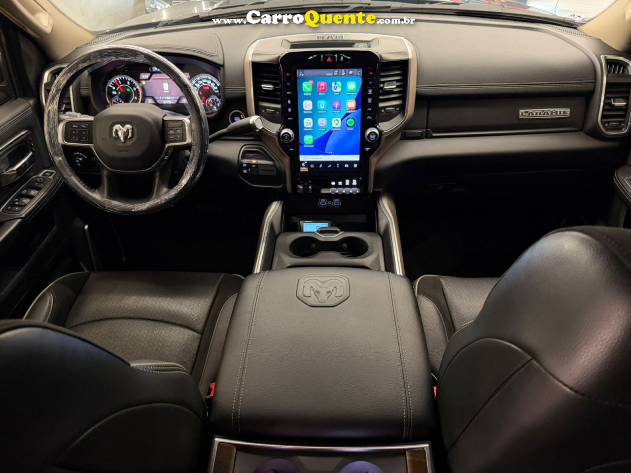 RAM   3500 LARAMIE 6.7 TB CD 4X4 DIESEL   AZUL 2022 6.7 DIESEL - Loja
