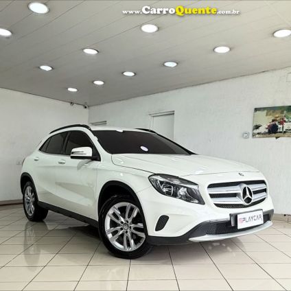 MERCEDES-BENZ   GLA 200 ENDURO 1.6 TB 16V FLEX AUT.   BRANCO 2016 1.6 FLEX
