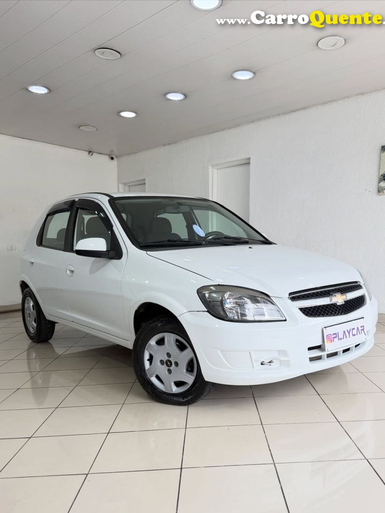 CHEVROLET   CELTA SPIRIT LT 1.0 MPFI 8V FLEXP. 5P   BRANCO 2015 1.0 FLEX - Loja