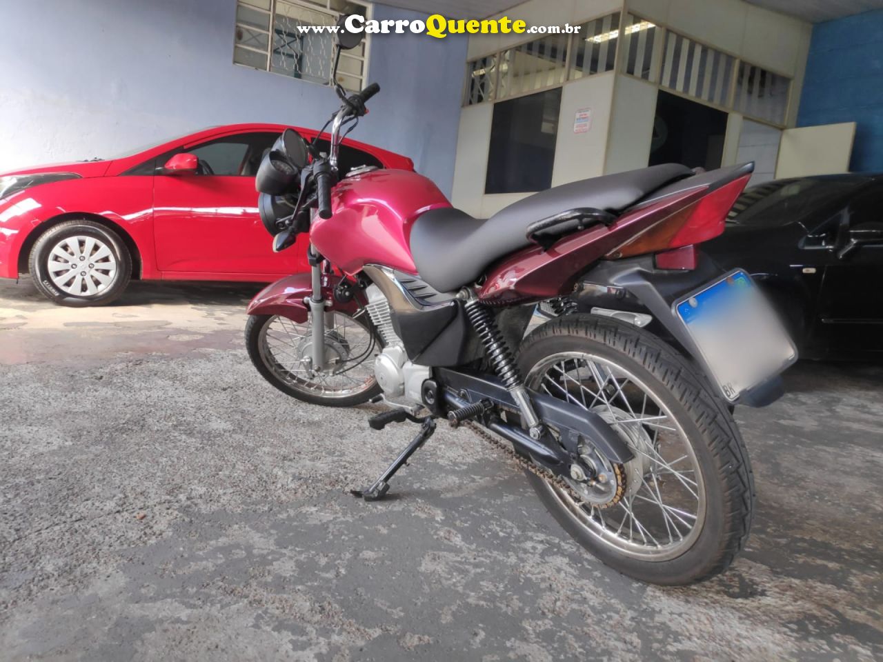 HONDA   CG 150 FAN ESDI 150 FAN ESDI FLEX   VERMELHO 2013 150 GASOLINA - Loja