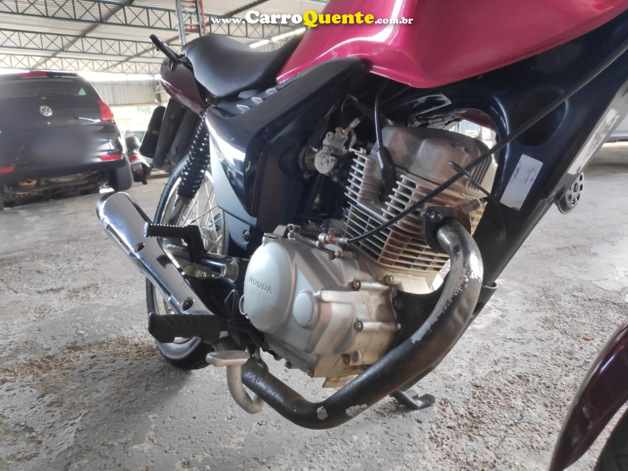HONDA   CG 150 FAN ESDI 150 FAN ESDI FLEX   VERMELHO 2013 150 GASOLINA - Loja