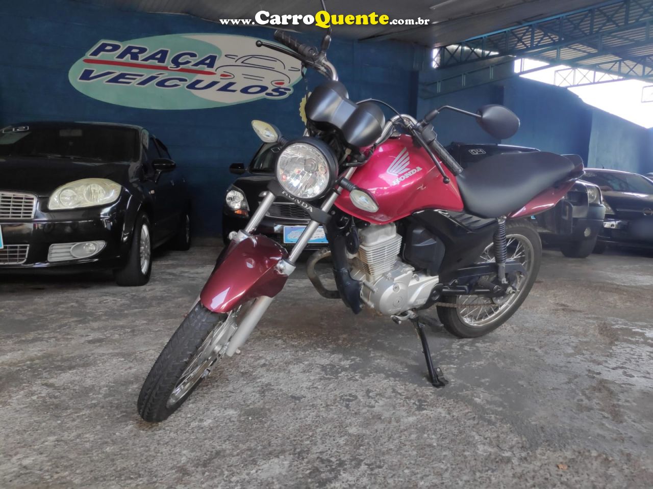 HONDA   CG 150 FAN ESDI 150 FAN ESDI FLEX   VERMELHO 2013 150 GASOLINA - Loja