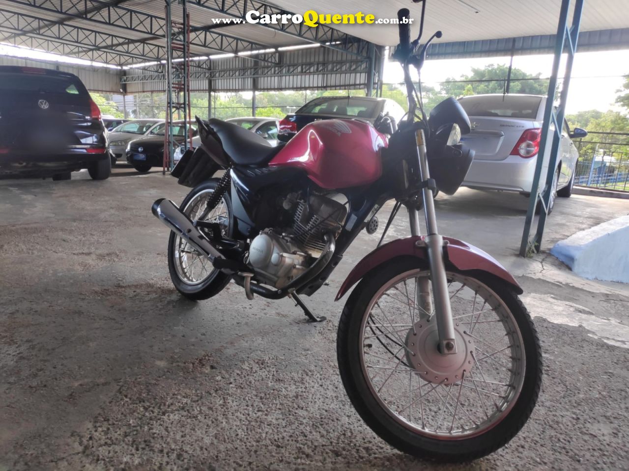 HONDA   CG 150 FAN ESDI 150 FAN ESDI FLEX   VERMELHO 2013 150 GASOLINA - Loja