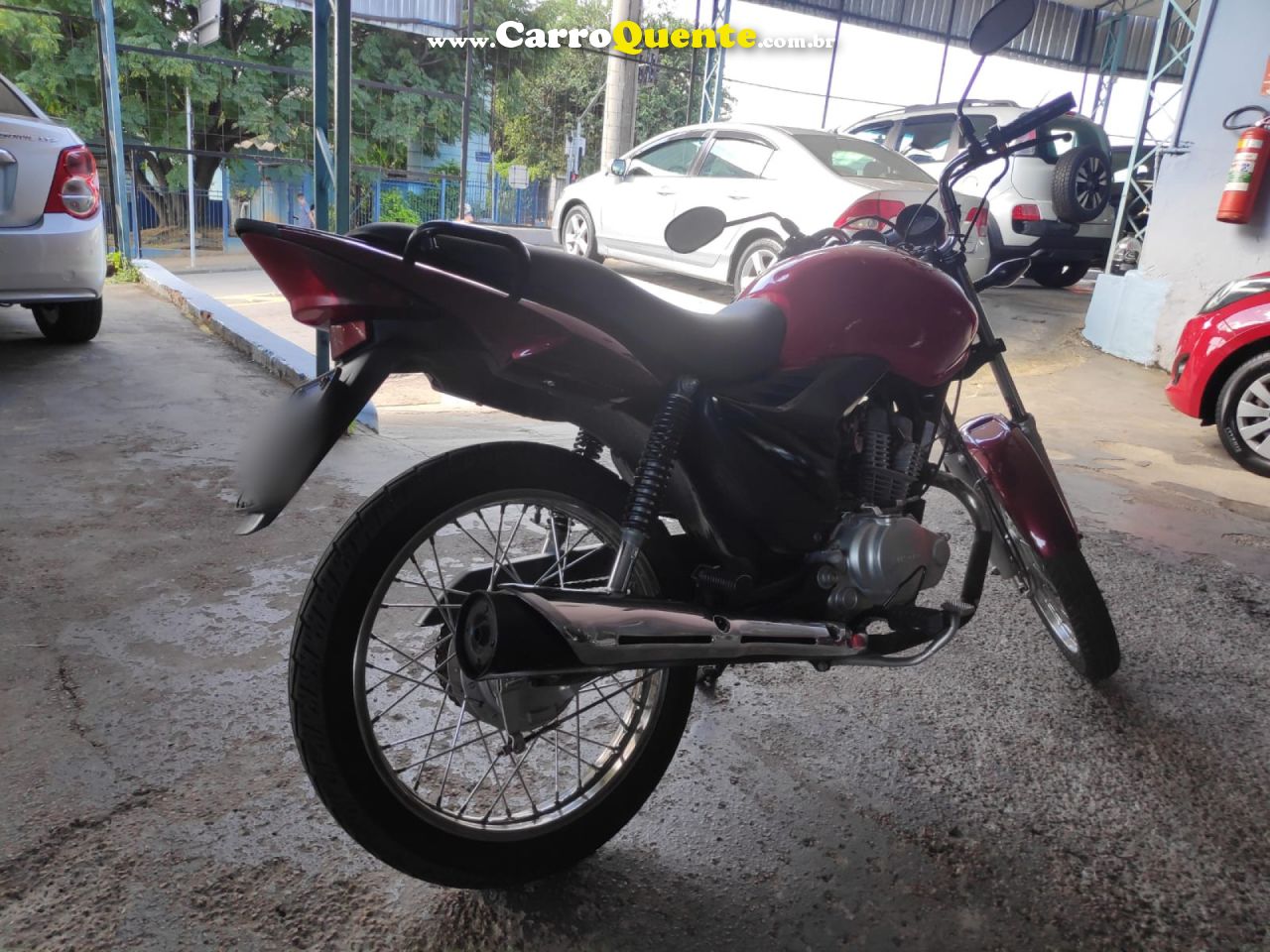 HONDA   CG 150 FAN ESDI 150 FAN ESDI FLEX   VERMELHO 2013 150 GASOLINA - Loja