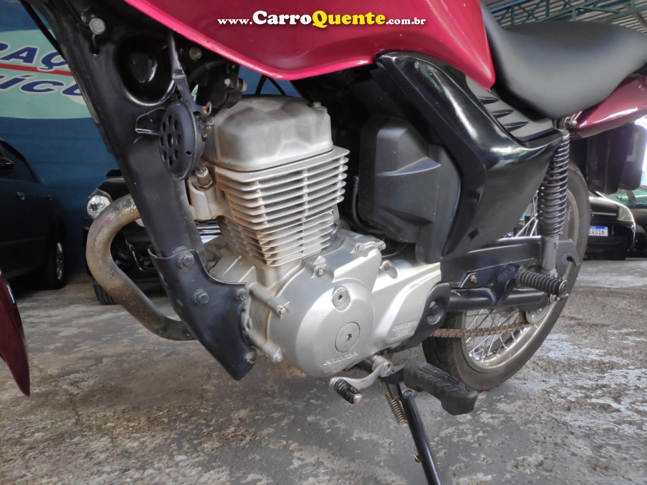 HONDA   CG 150 FAN ESDI 150 FAN ESDI FLEX   VERMELHO 2013 150 GASOLINA - Loja