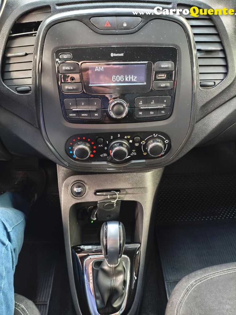 RENAULT   CAPTUR LIFE 1.6 16V FLEX 5P AUT.(PCD)   BRANCO 2018 1.6 FLEX - Loja