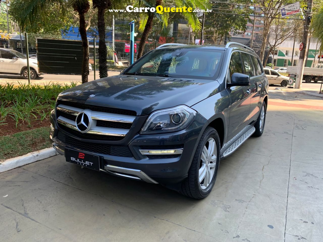 MERCEDES-BENZ   GL-500 4.7 BI-TURBO V8 4X4 AUT.   PRETO 2014 4.7 GASOLINA - Loja