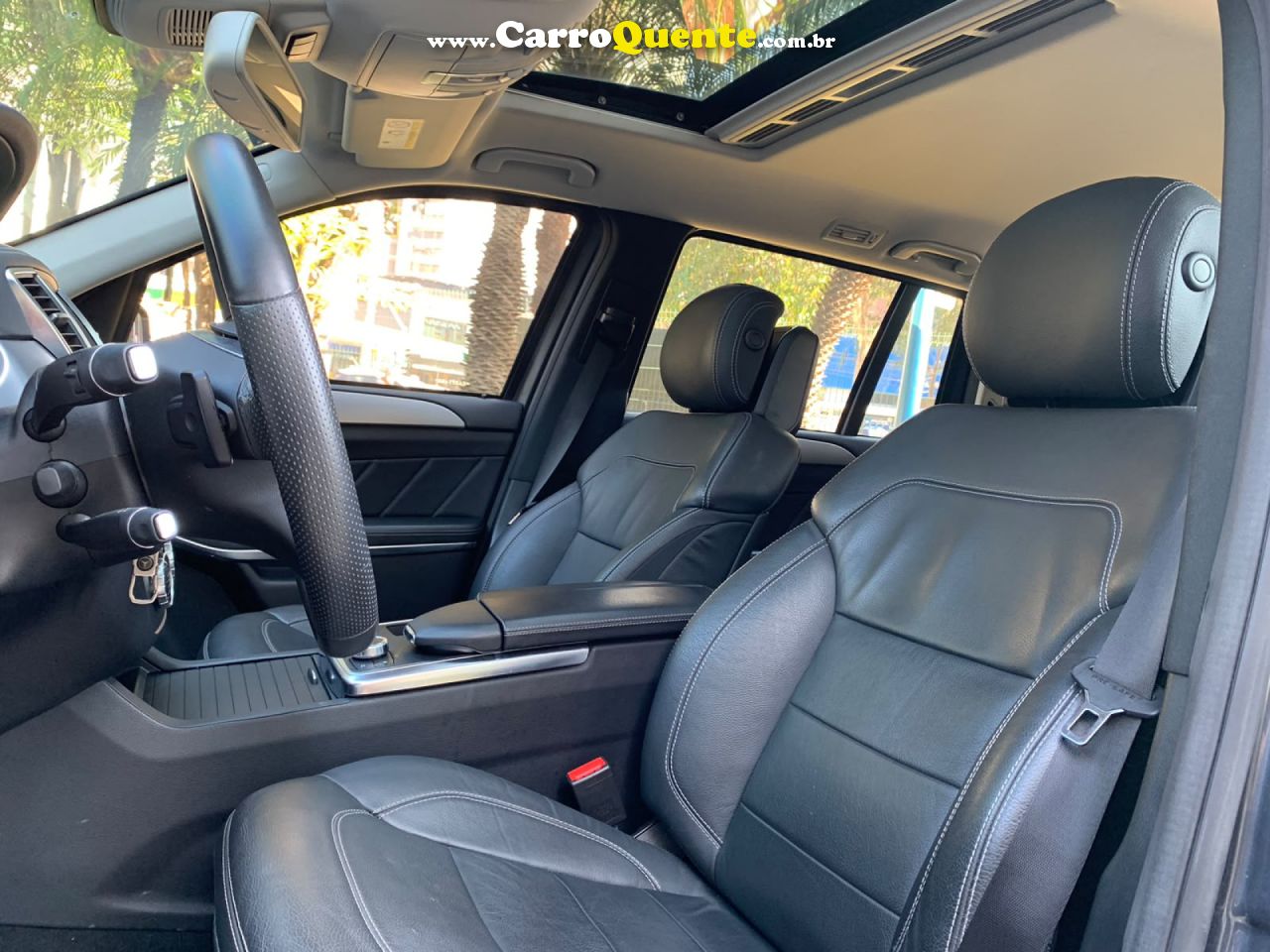 MERCEDES-BENZ   GL-500 4.7 BI-TURBO V8 4X4 AUT.   PRETO 2014 4.7 GASOLINA - Loja