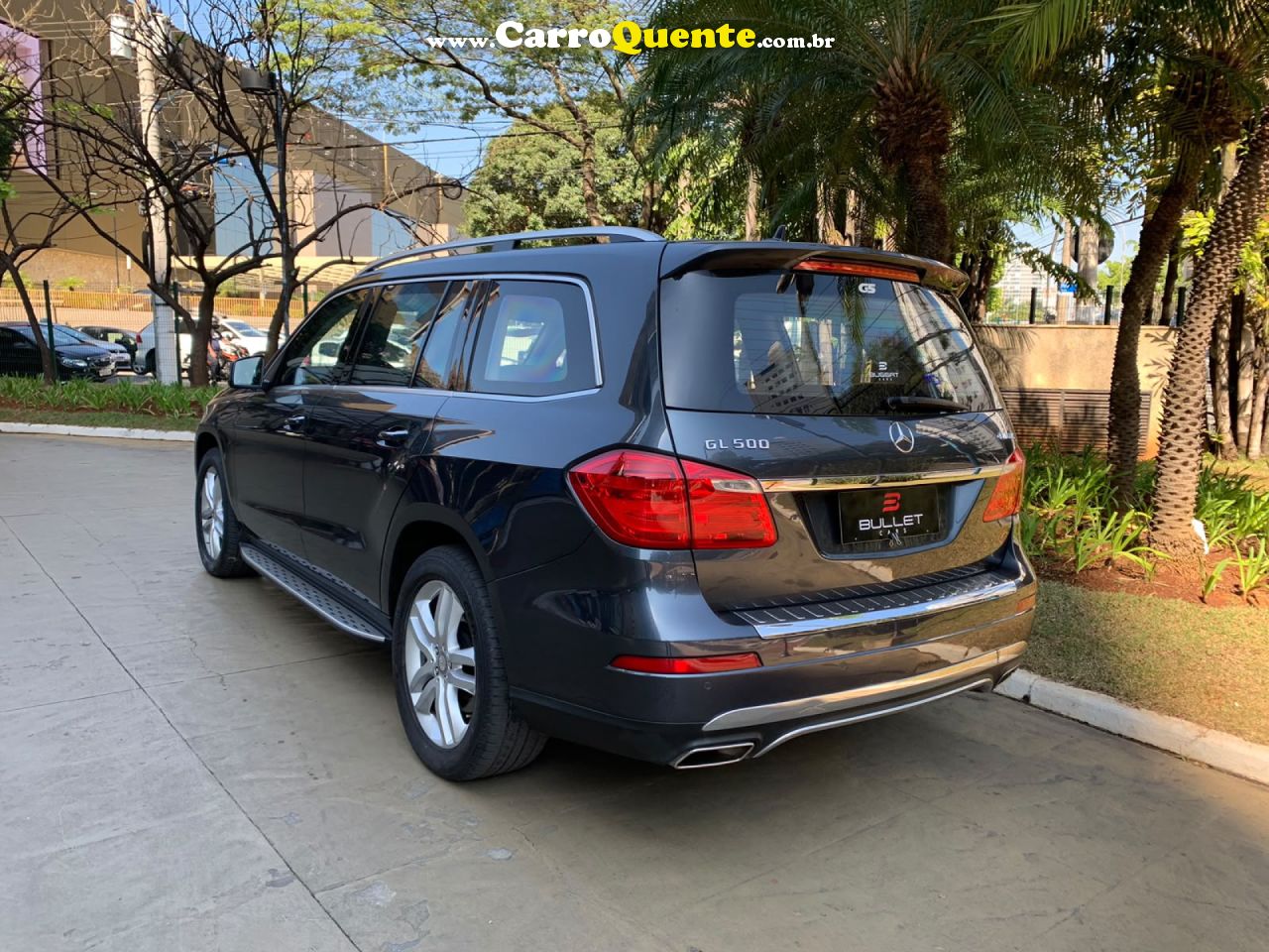 MERCEDES-BENZ   GL-500 4.7 BI-TURBO V8 4X4 AUT.   PRETO 2014 4.7 GASOLINA - Loja