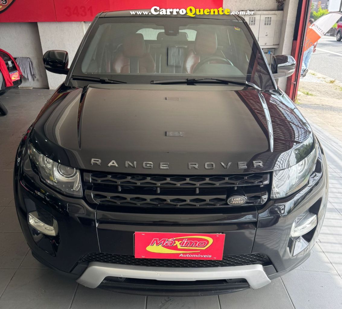 LAND ROVER   RANGE R.EVOQUE DYNAMIC 2.0 AUT 5P   PRETO 2013 2.0 GASOLINA - Loja