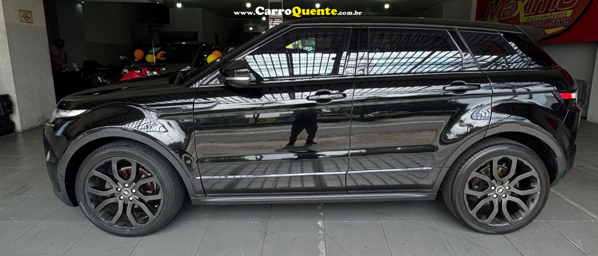 LAND ROVER   RANGE R.EVOQUE DYNAMIC 2.0 AUT 5P   PRETO 2013 2.0 GASOLINA - Loja