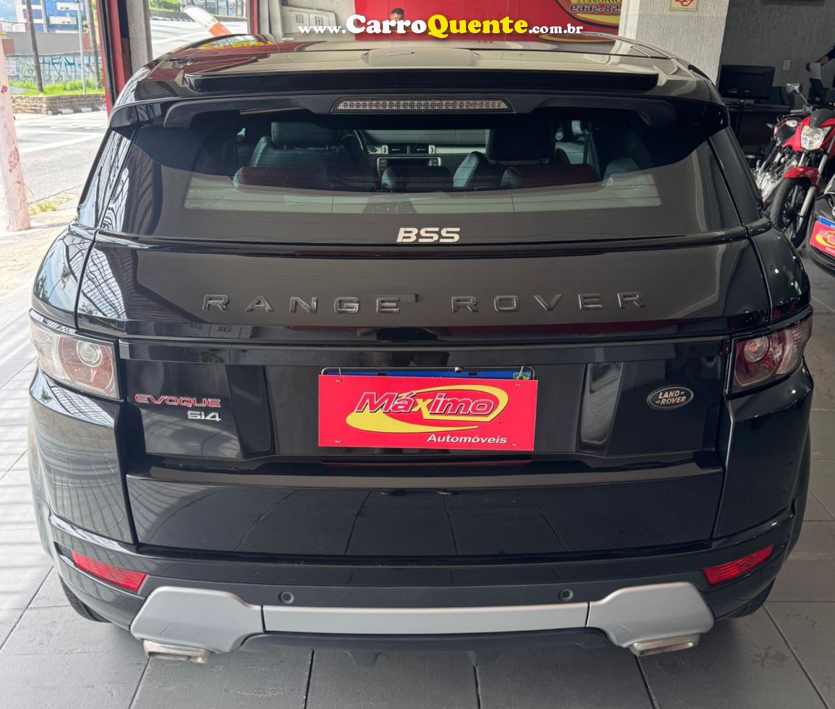 LAND ROVER   RANGE R.EVOQUE DYNAMIC 2.0 AUT 5P   PRETO 2013 2.0 GASOLINA - Loja