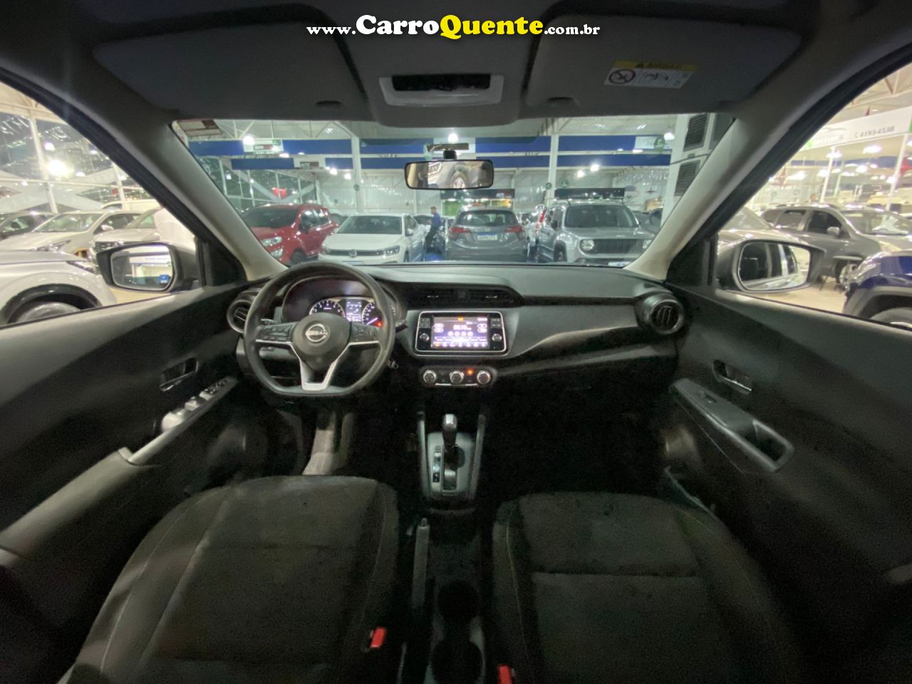 NISSAN   KICKS SENSE 1.6 16V FLEX AUT.   CINZA 2024 1.6 FLEX - Loja
