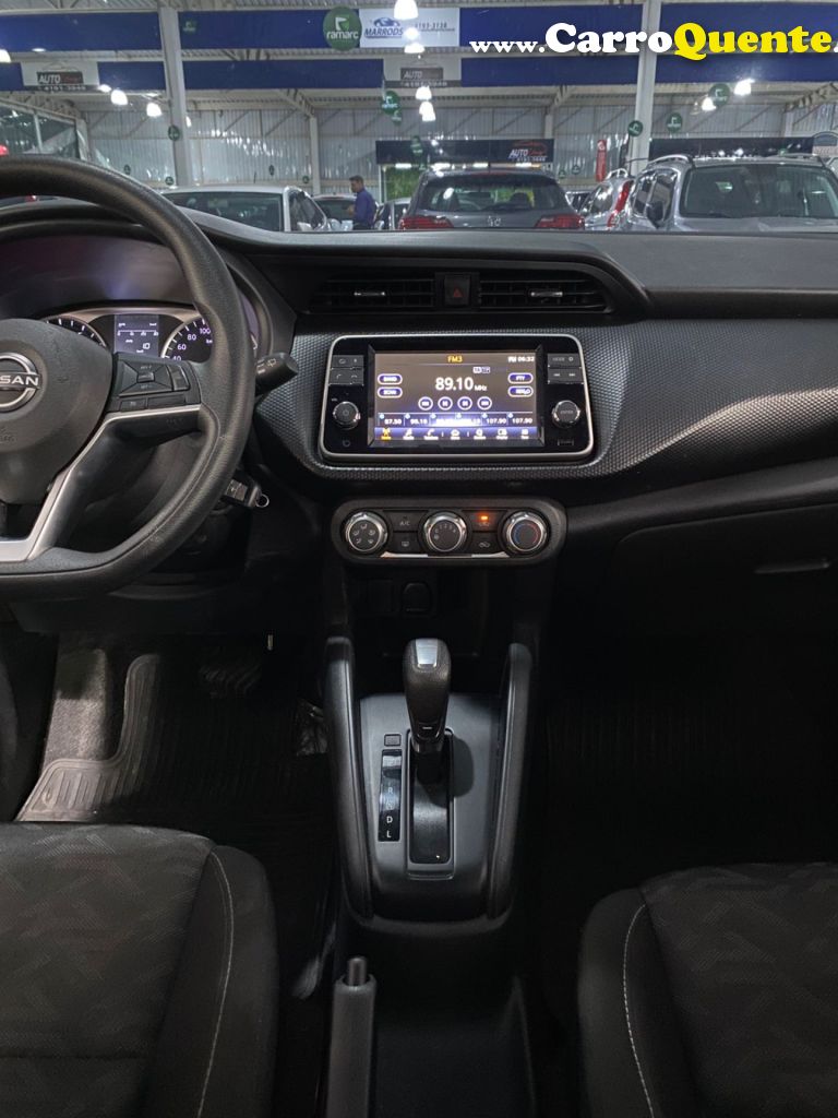 NISSAN   KICKS SENSE 1.6 16V FLEX AUT.   CINZA 2024 1.6 FLEX - Loja