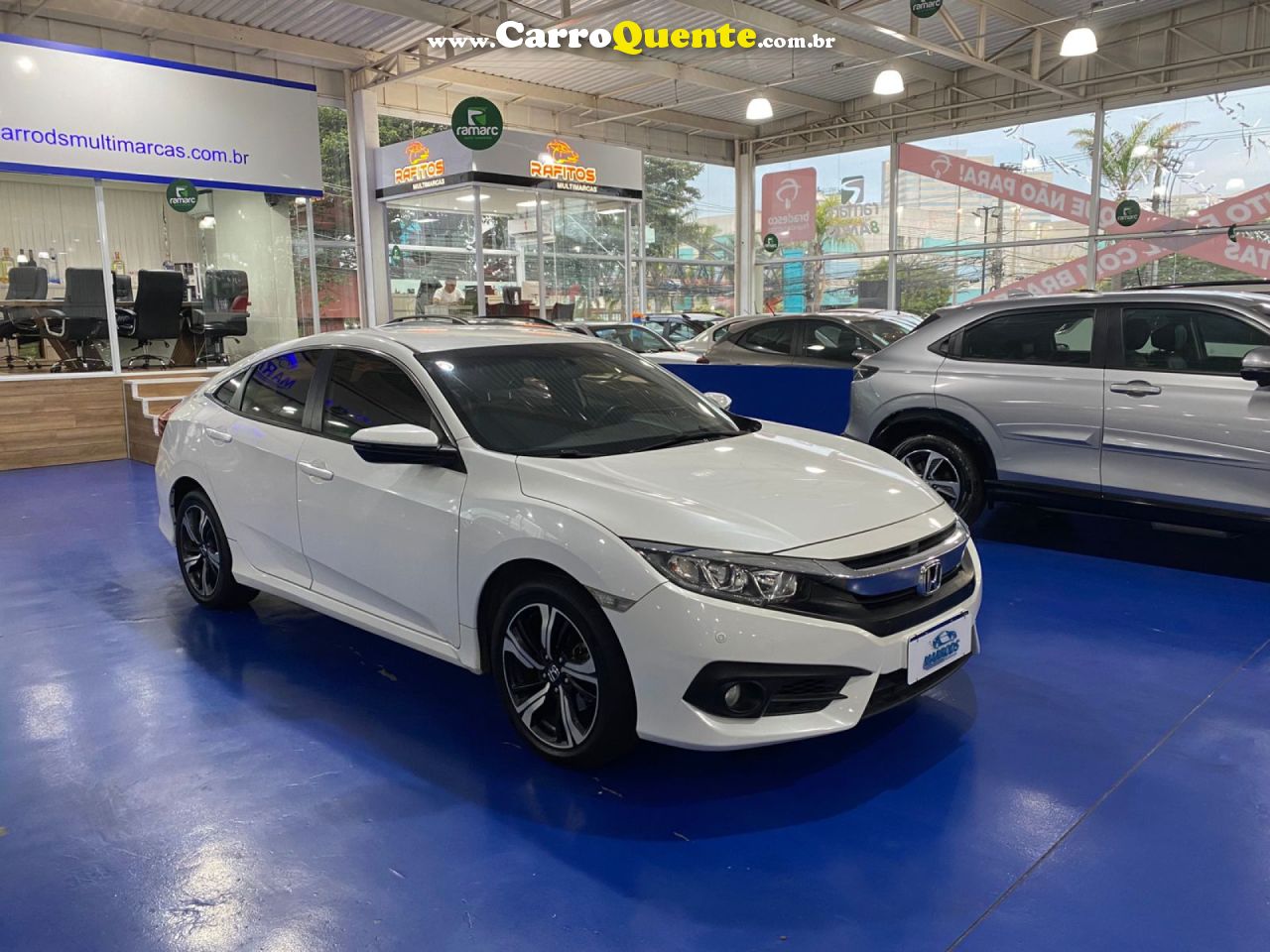 HONDA   CIVIC SEDAN EXL 2.0 FLEX 16V AUT.4P   BRANCO 2019 2.0 FLEX - Loja