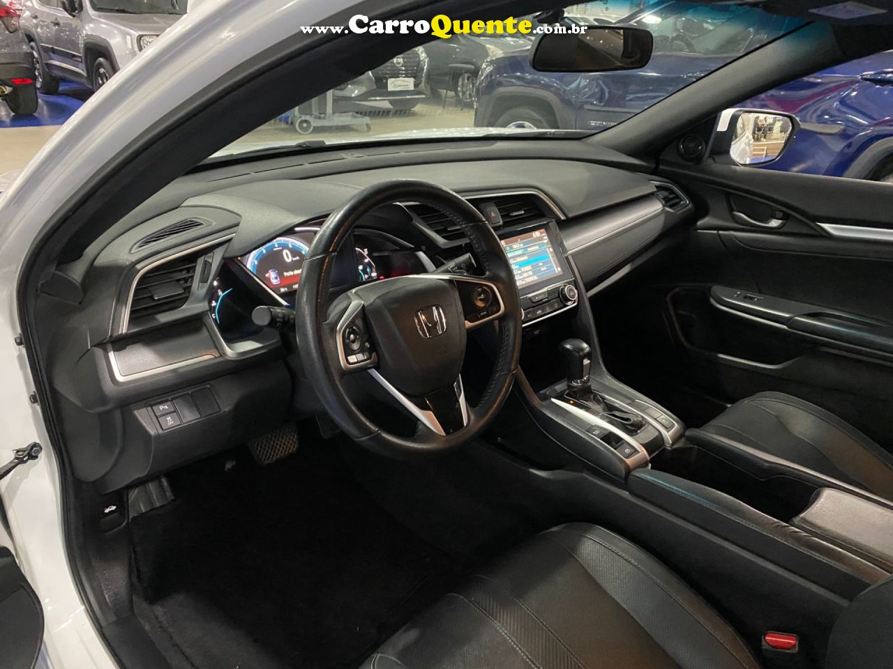 HONDA   CIVIC SEDAN EXL 2.0 FLEX 16V AUT.4P   BRANCO 2019 2.0 FLEX - Loja