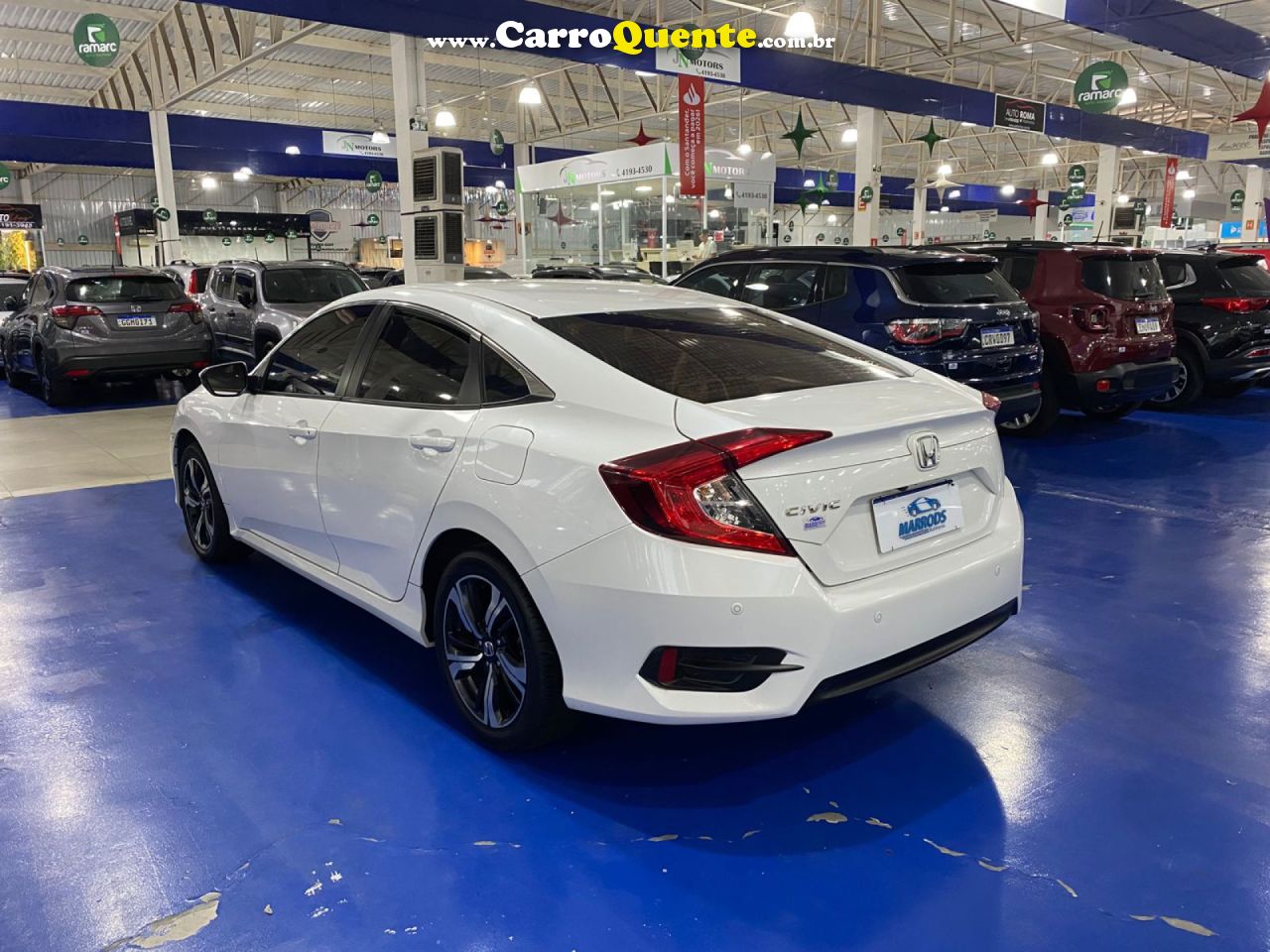 HONDA   CIVIC SEDAN EXL 2.0 FLEX 16V AUT.4P   BRANCO 2019 2.0 FLEX - Loja