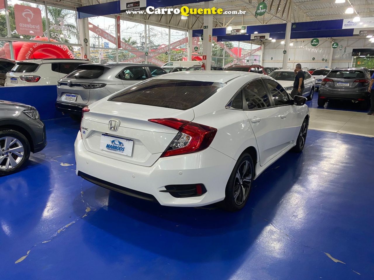 HONDA   CIVIC SEDAN EXL 2.0 FLEX 16V AUT.4P   BRANCO 2019 2.0 FLEX - Loja