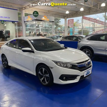 HONDA   CIVIC SEDAN EXL 2.0 FLEX 16V AUT.4P   BRANCO 2019 2.0 FLEX